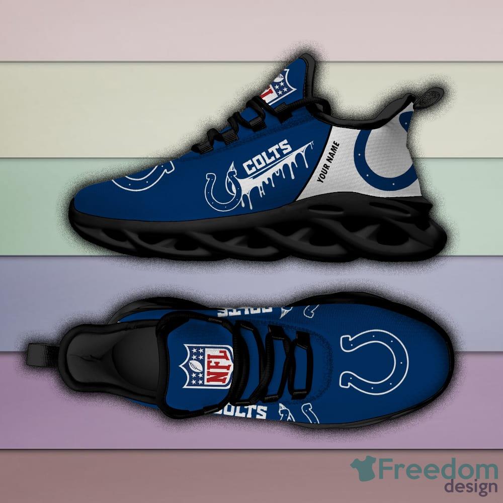 NFL Indianapolis Colts Max Soul Clunky Sneaker Shoes 060821 - USALast