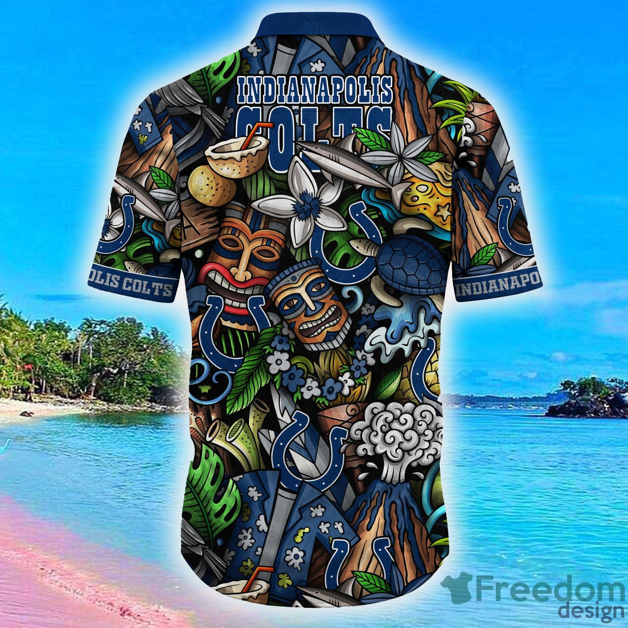 Colts Hawaiian Shirt Indianapolis Colts Cool Custom Hawaiian