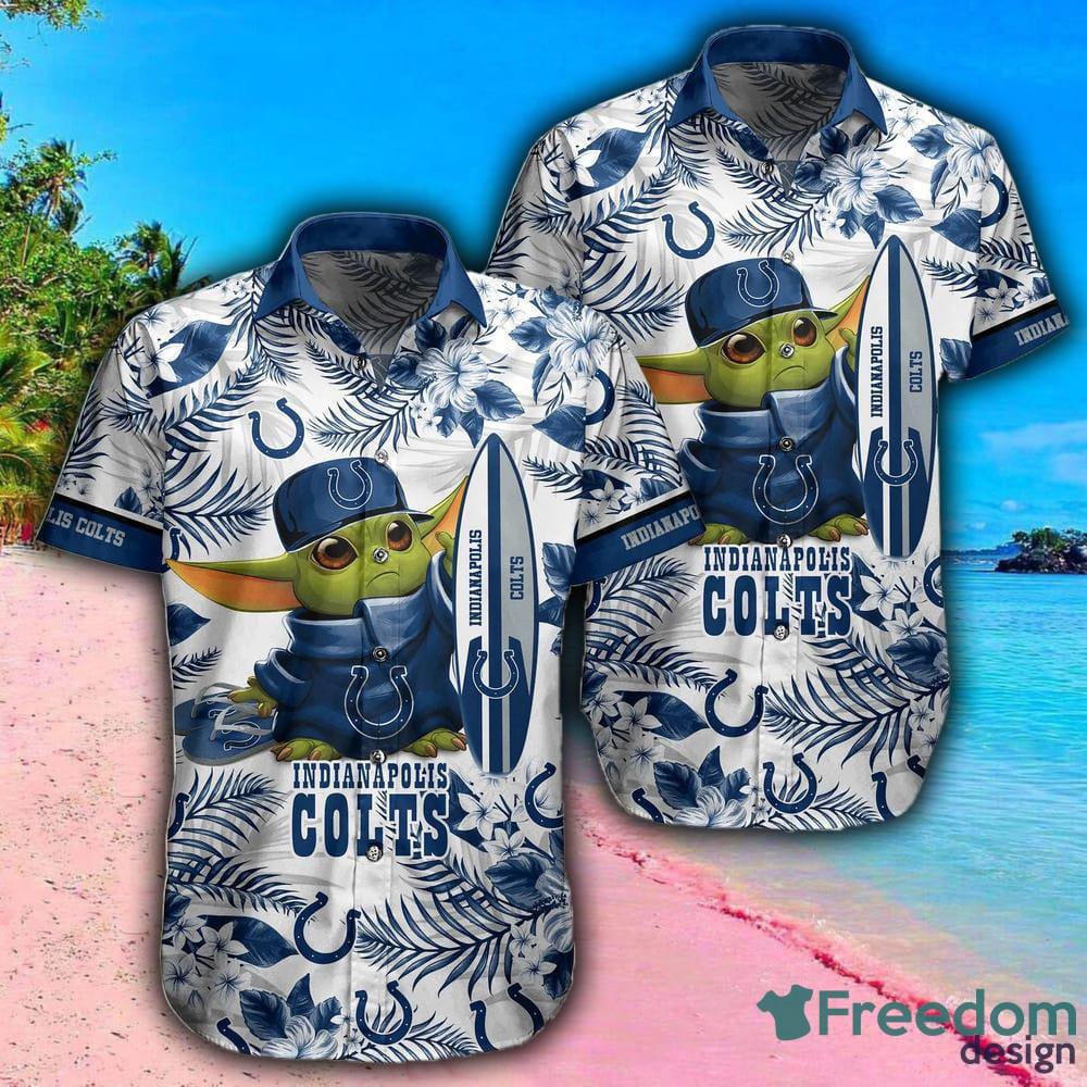 Indianapolis Colts NFL Baby Yoda 3D Hawaiian Shirt And Shorts For Men And  Women Gift Fans - Freedomdesign
