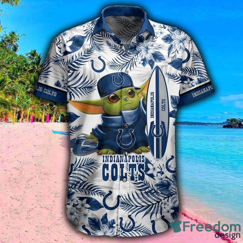 Indianapolis Colts NFL Hawaiian Shirt Star Pattern Best Trend