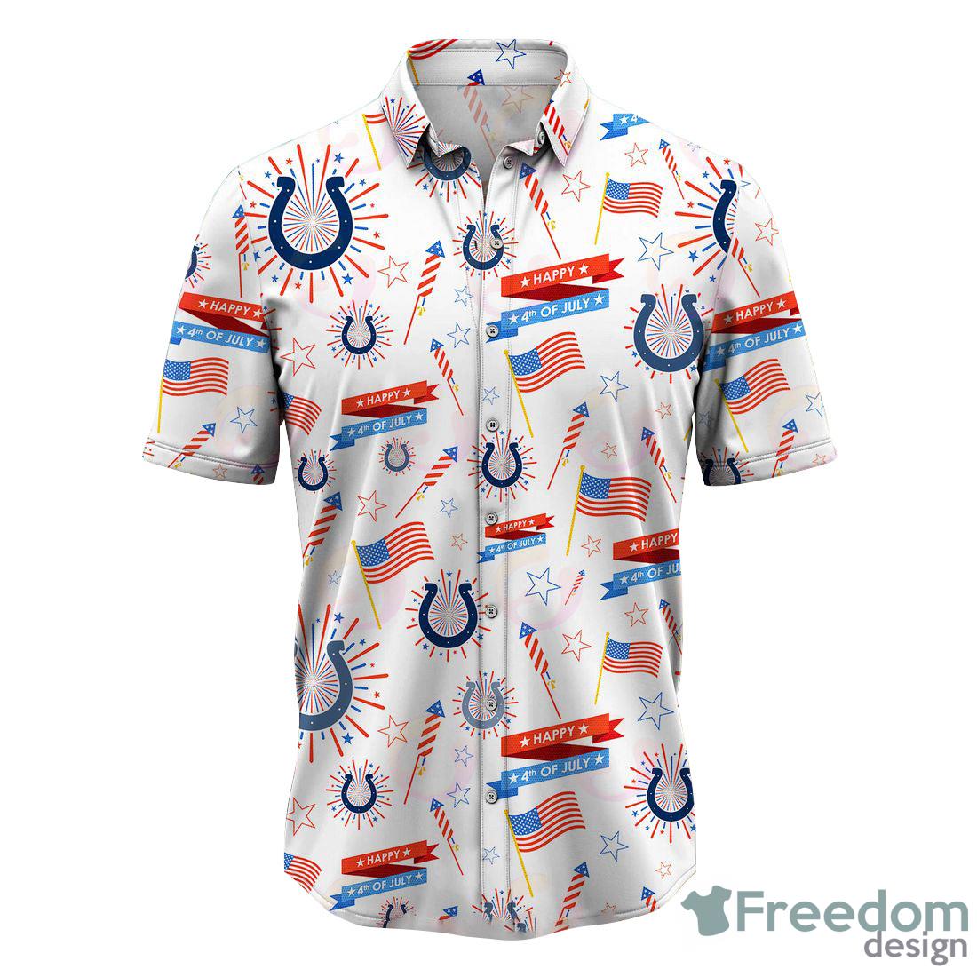 Indianapolis Colts Nfl Hawaiian Shirt Men And Women For Fans - Freedomdesign