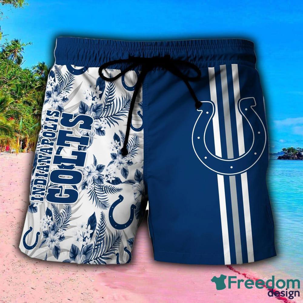 NFL Indianapolis Colts Hawaiian Shirt Black Blue Helmet - Ingenious Gifts  Your Whole Family