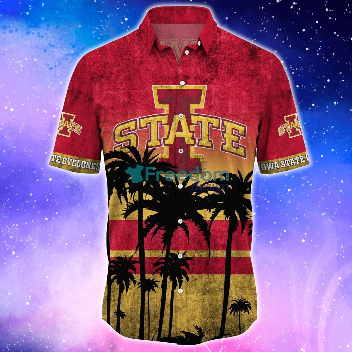 Iowa State Cyclones Trending Hawaiian Shirt And Shorts For Fans Product Photo 2