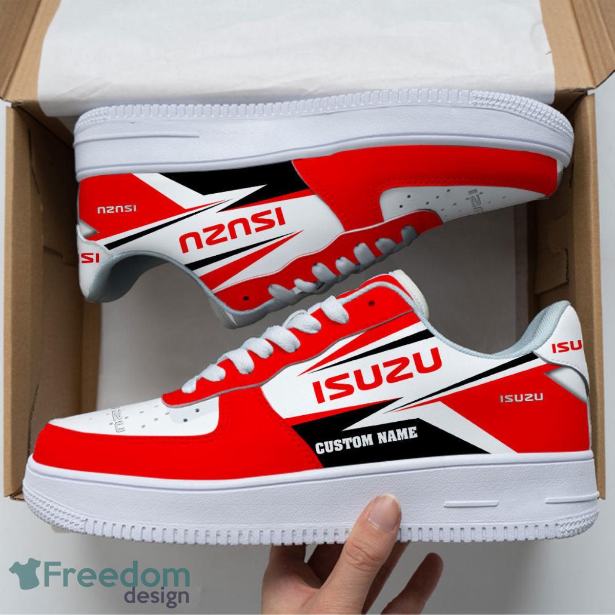 Isuzu Custom Name Air Force Shoes Sport Sneakers For Men Women Product Photo 1