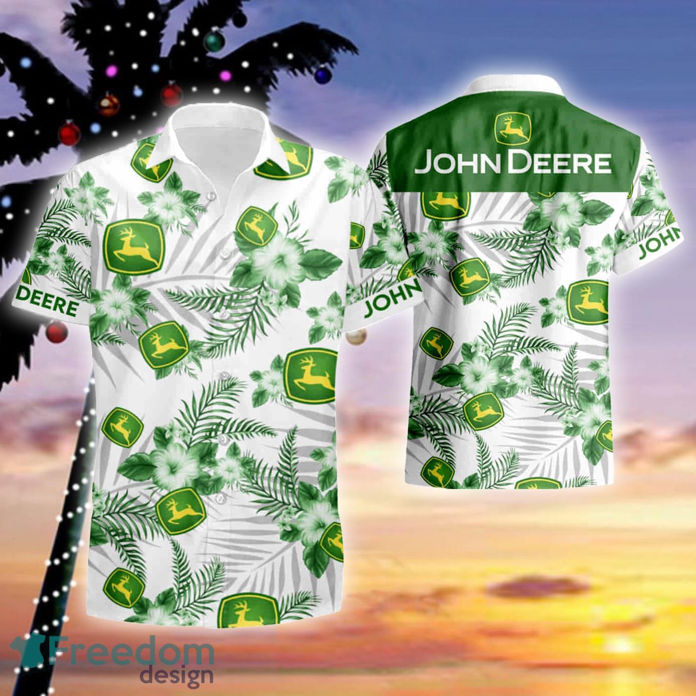 San Francisco 49Ers John Deere Hawaiian Shirt John Deere Apparel