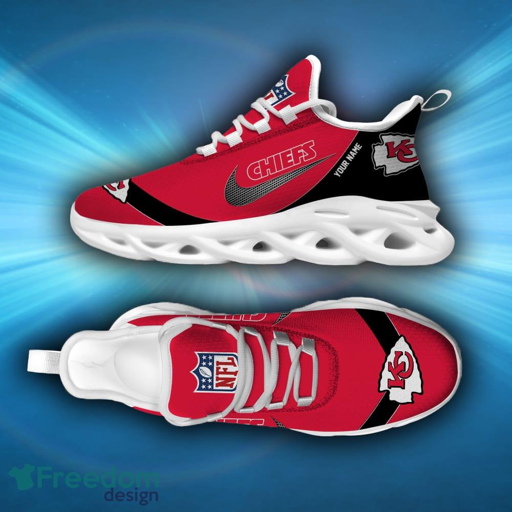 NFL Kansas City Chiefs Air Jordan Hightop Shoes Custom Name - Freedomdesign