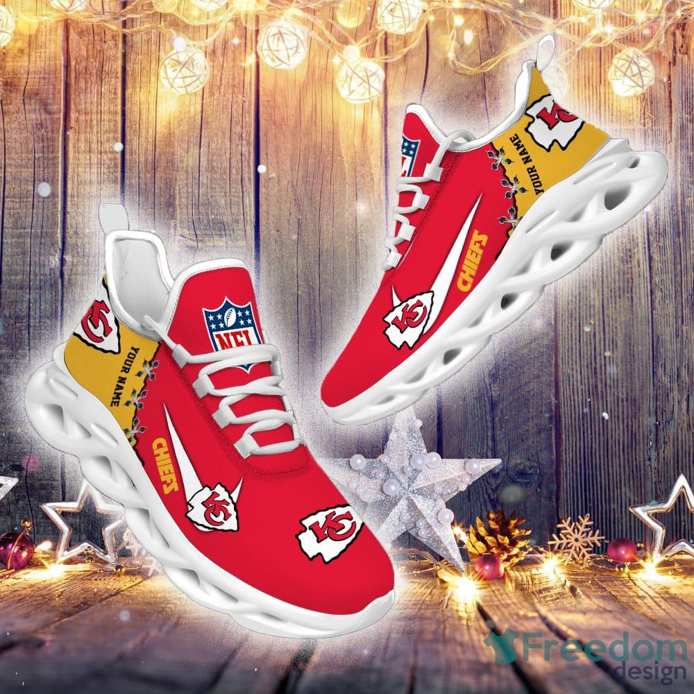 NFL Kansas City Chiefs Air Jordan Hightop Shoes Custom Name - Freedomdesign