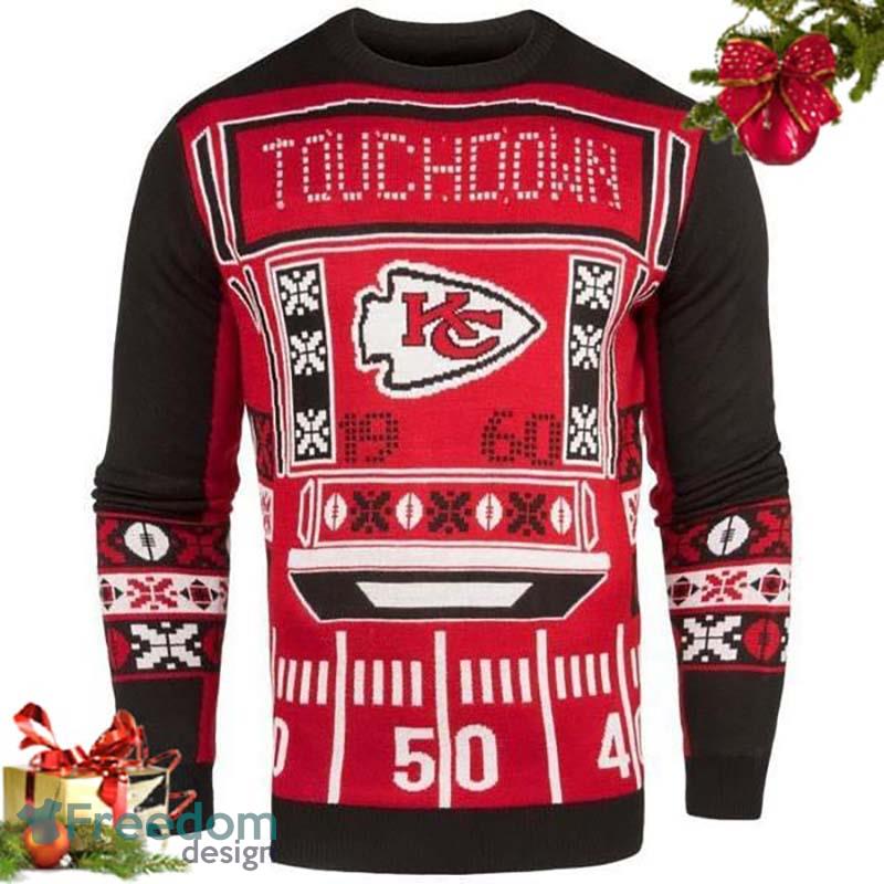 Kansas City Chiefs Ugly Christmas Sweater 3D Gift For Fans