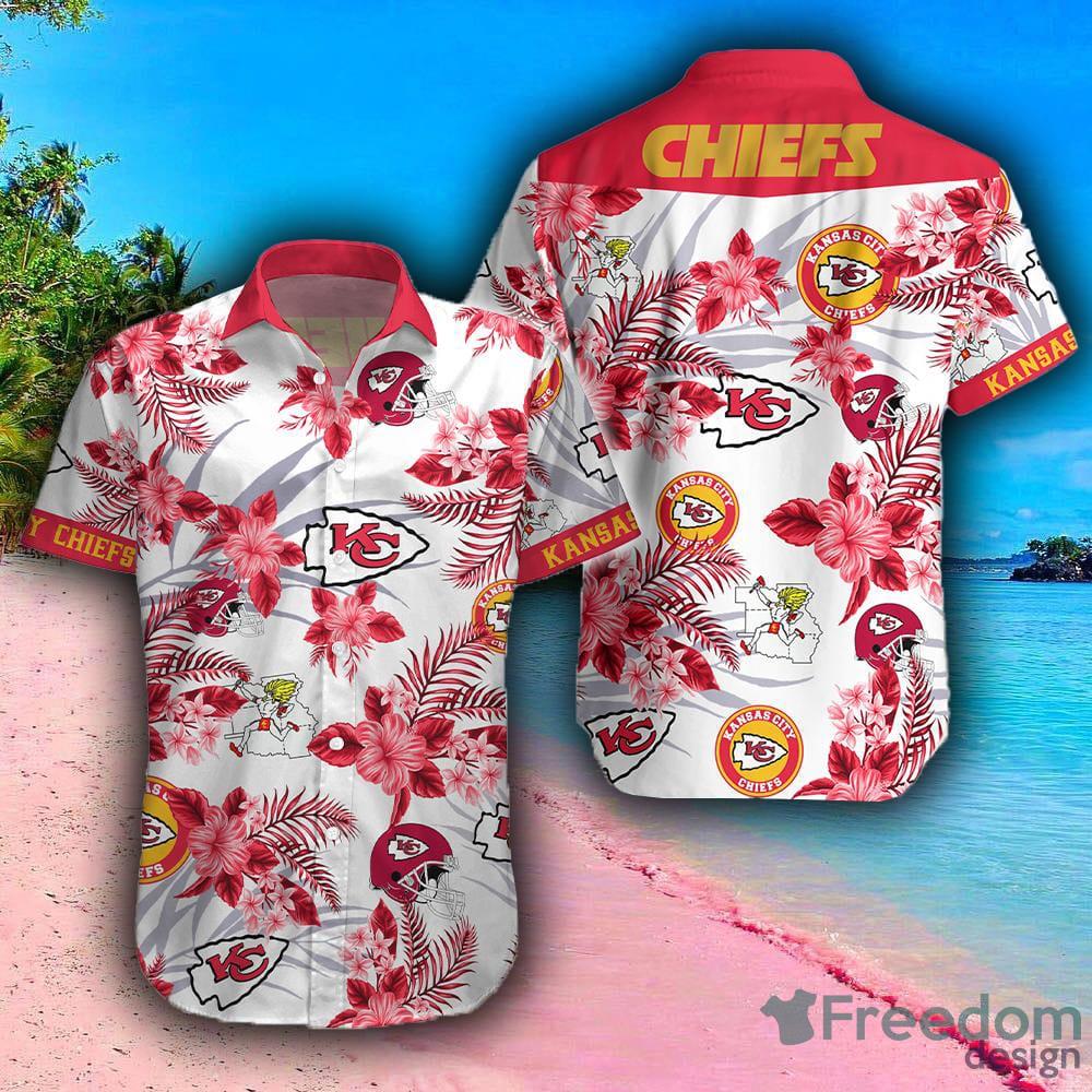 kc chiefs floral shirt