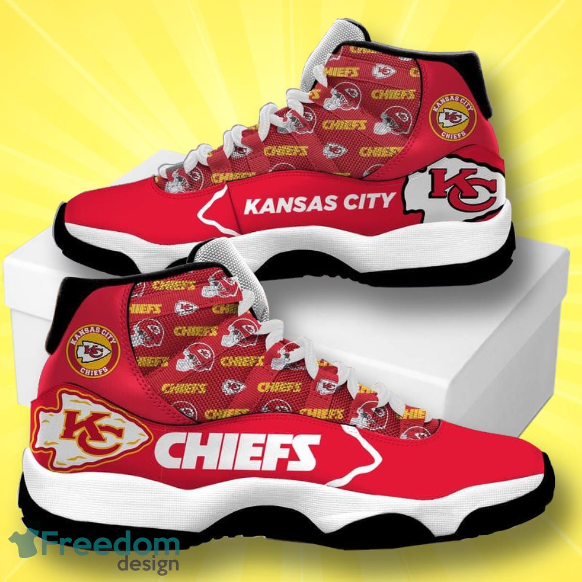 Kansas City Chiefsas City Chiefs Football Team Air Jordan 11 Best Sneakers For Real Fans Product Photo 1