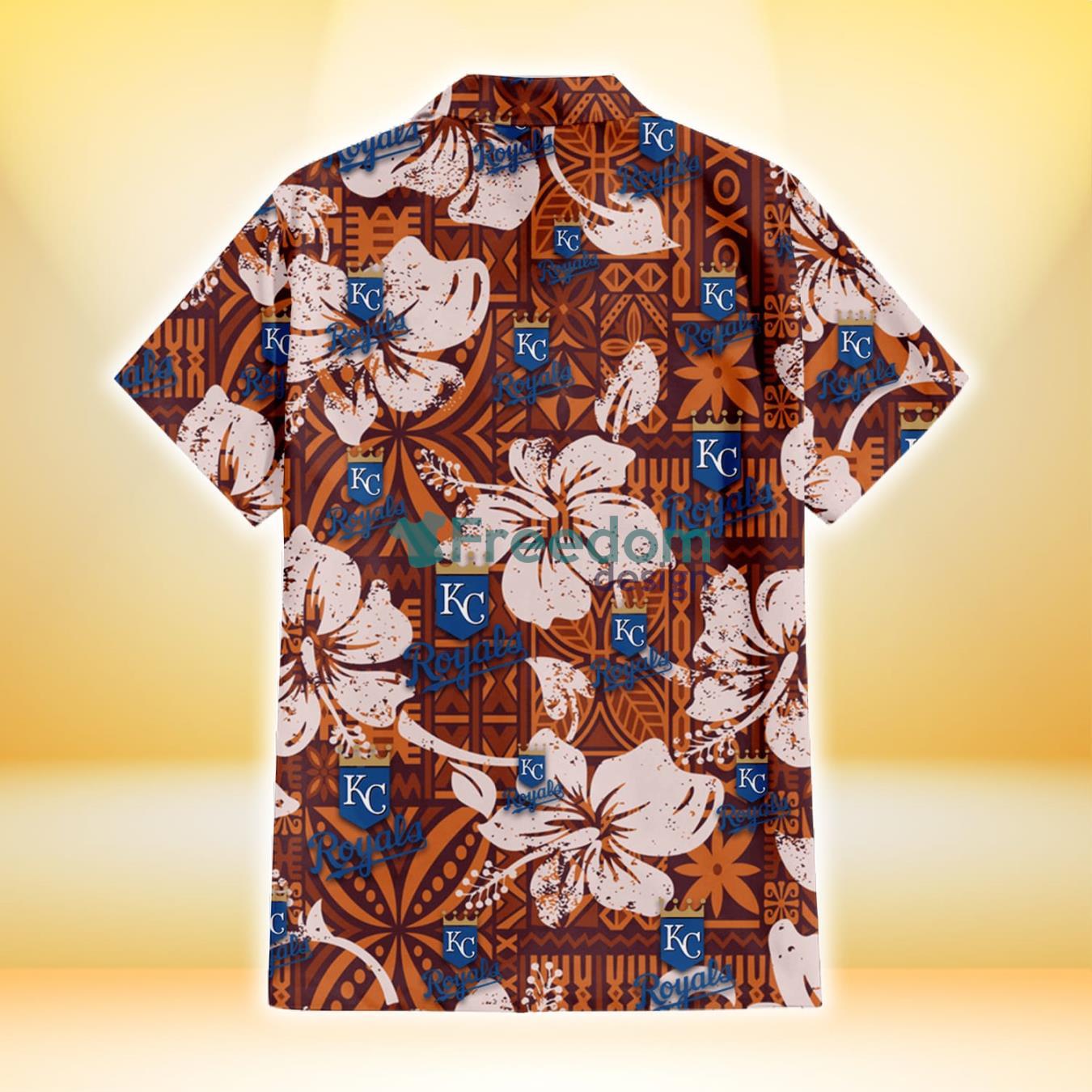 Kansas City Royals 3D Hawaiian Shirts flower summer gift for fans -  Freedomdesign