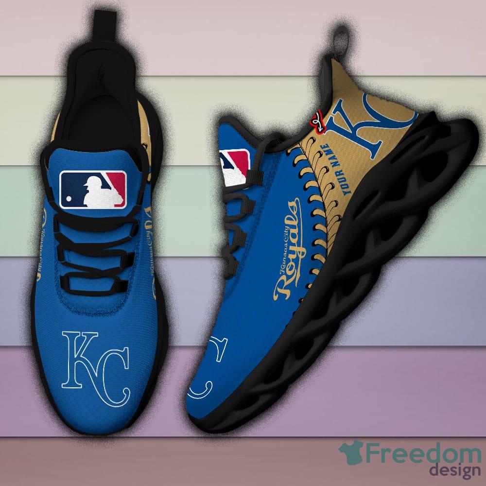 Kansas City Royals Mix Jerseys MLB Max Soul Shoes Custom Name For Men And  Women Running Sneakers - Freedomdesign