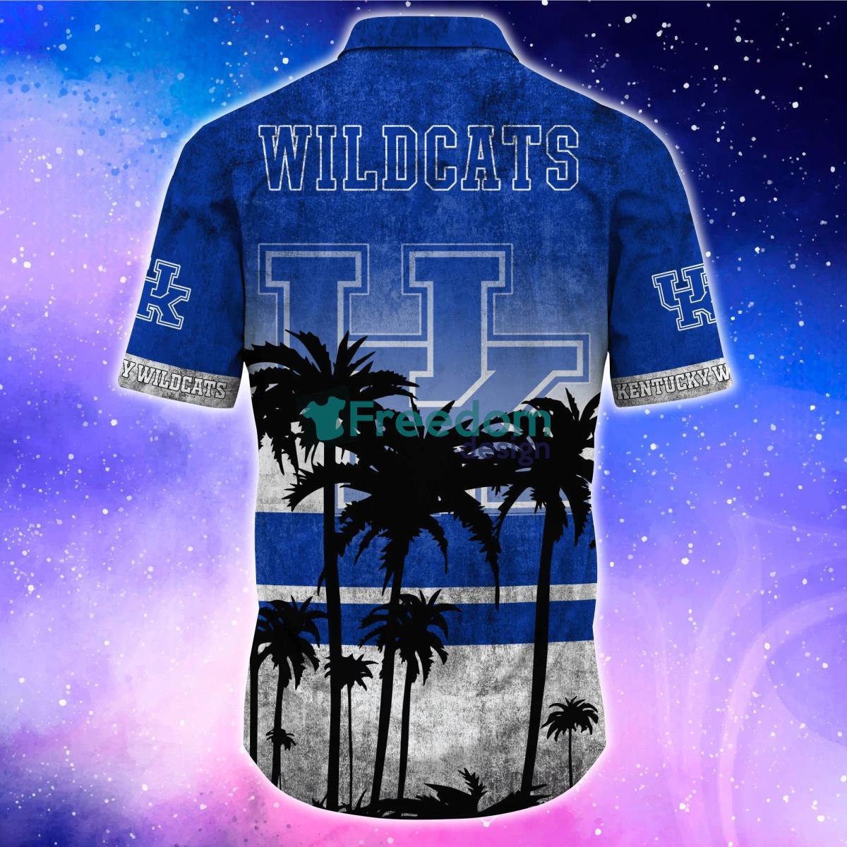 Kentucky Wildcats Cute Black Cat Hawaiian Shirt And Shorts Funny