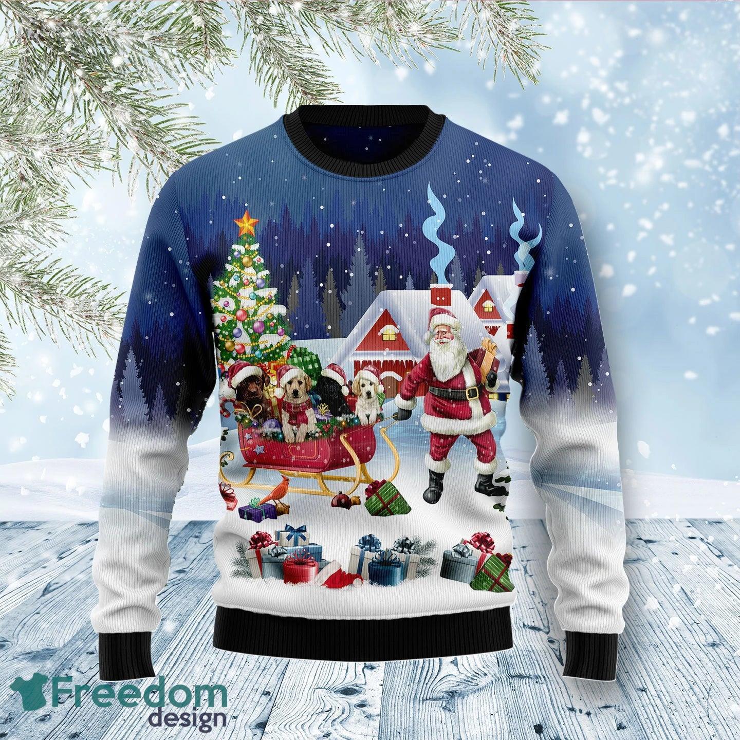 Ladies labrador best sale christmas jumper