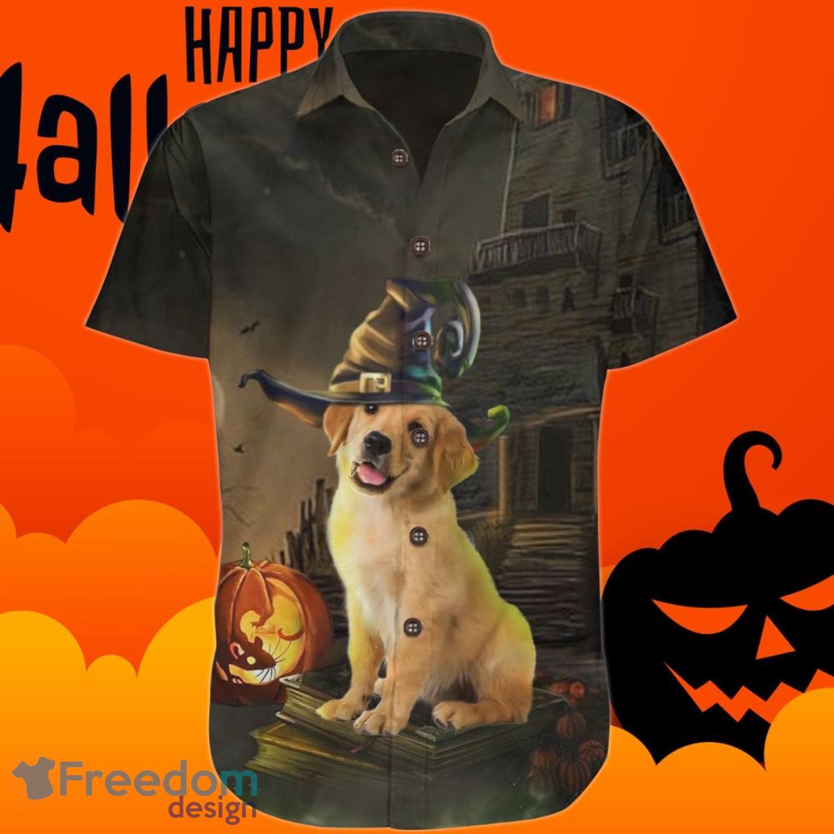 Labrador Retriever Halloween Hawaiian Shirt Cute Halloween Gift Ideas For Him Dog Lovers Product Photo 1