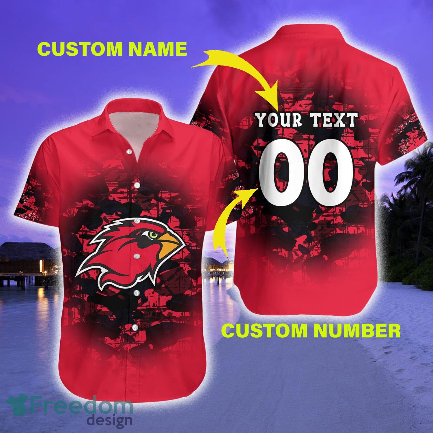 Lamar Cardinals Hawaiian Shirt Camouflage NCAA Summer Custom Number And  Name For Fans Gift - Freedomdesign