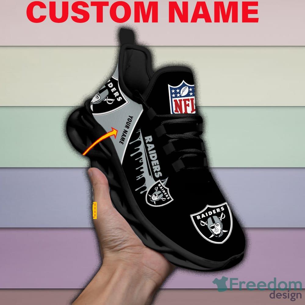 UP TO 20% OFF] Personalized Las Vegas Raiders Raider Nation Max Soul Shoes