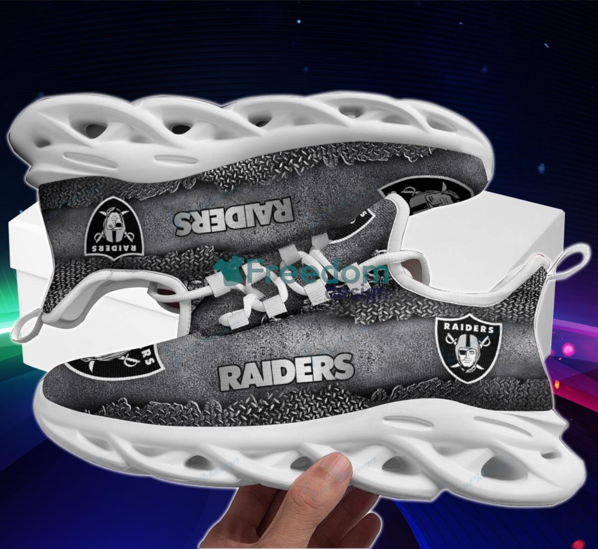 Las Vegas Raiders Max Soul Shoes Impressive For Men Women Product Photo 2