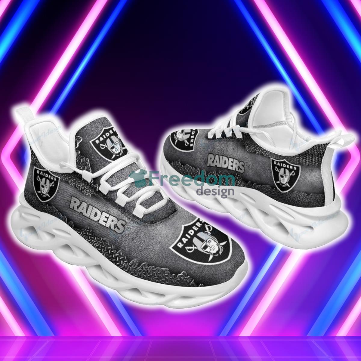 Las Vegas Raiders Max Soul Shoes Impressive For Men Women Product Photo 1