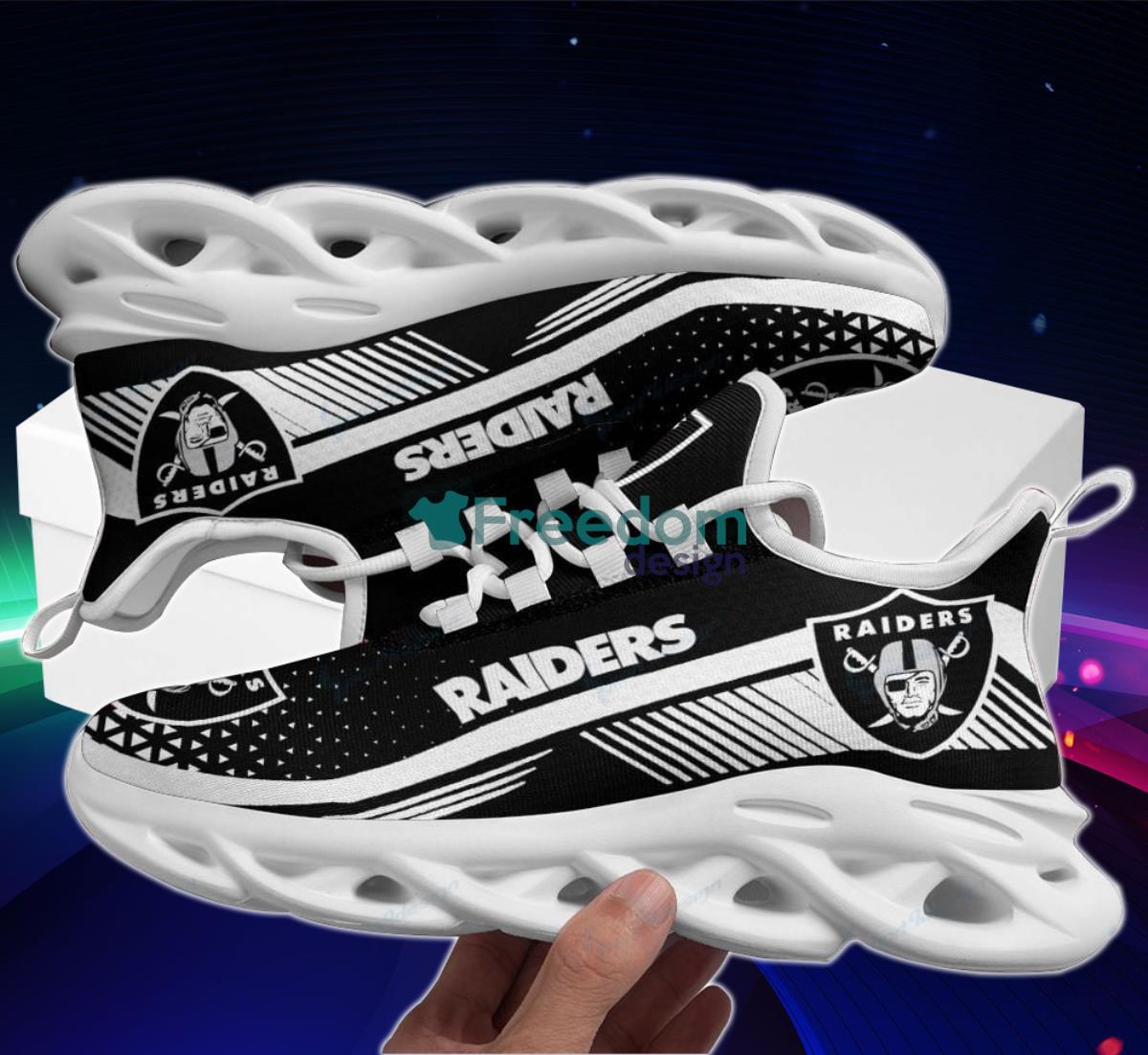 Las Vegas Raiders Max Soul Shoes New Design Great Gift For Fans Product Photo 2