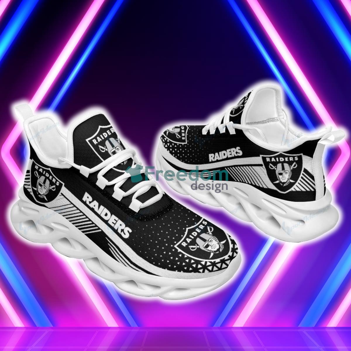 Las Vegas Raiders Max Soul Shoes New Design Great Gift For Fans Product Photo 1