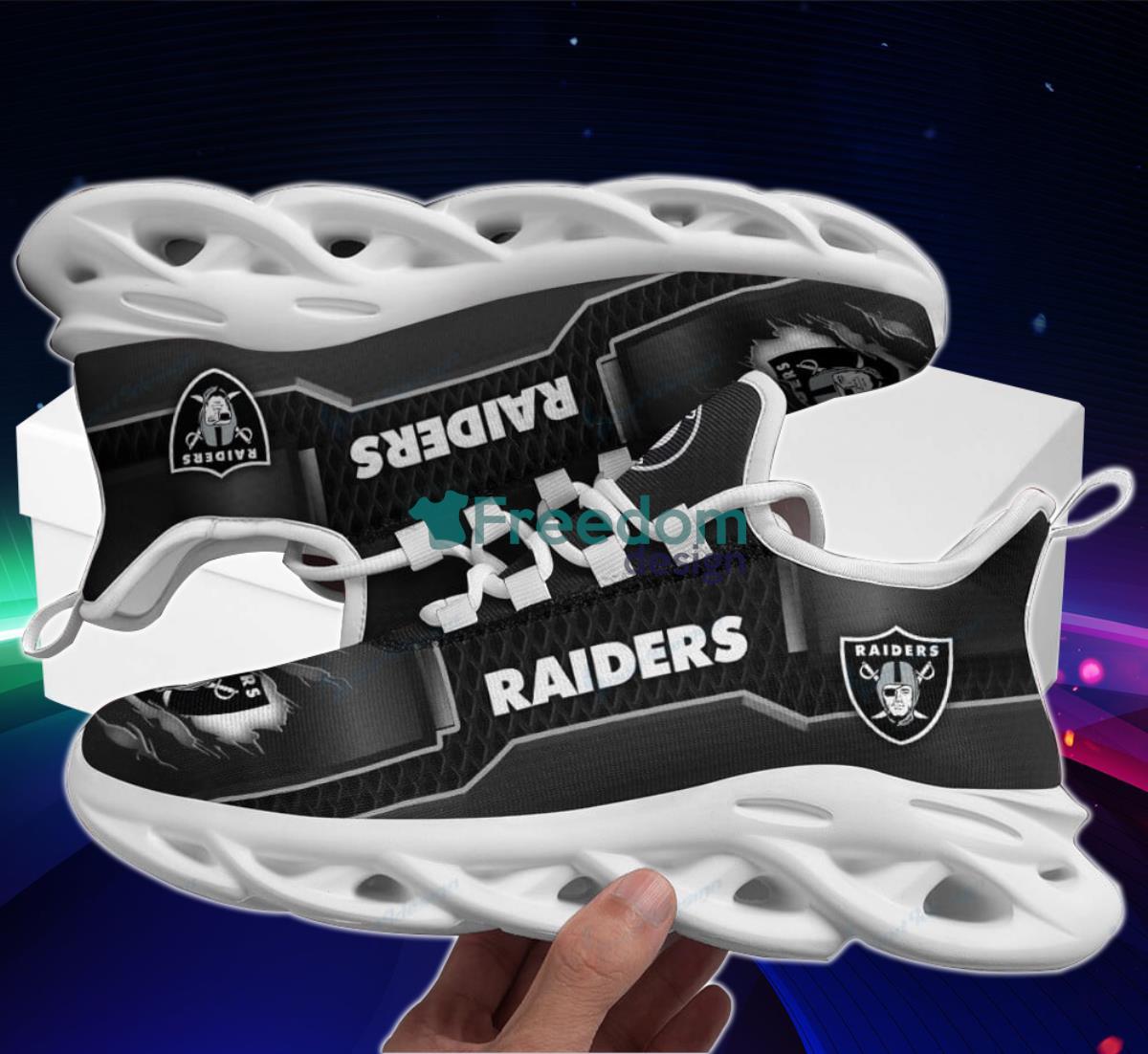 Las Vegas Raiders Max Soul Shoes New Design Style Gift For Men Women Product Photo 1