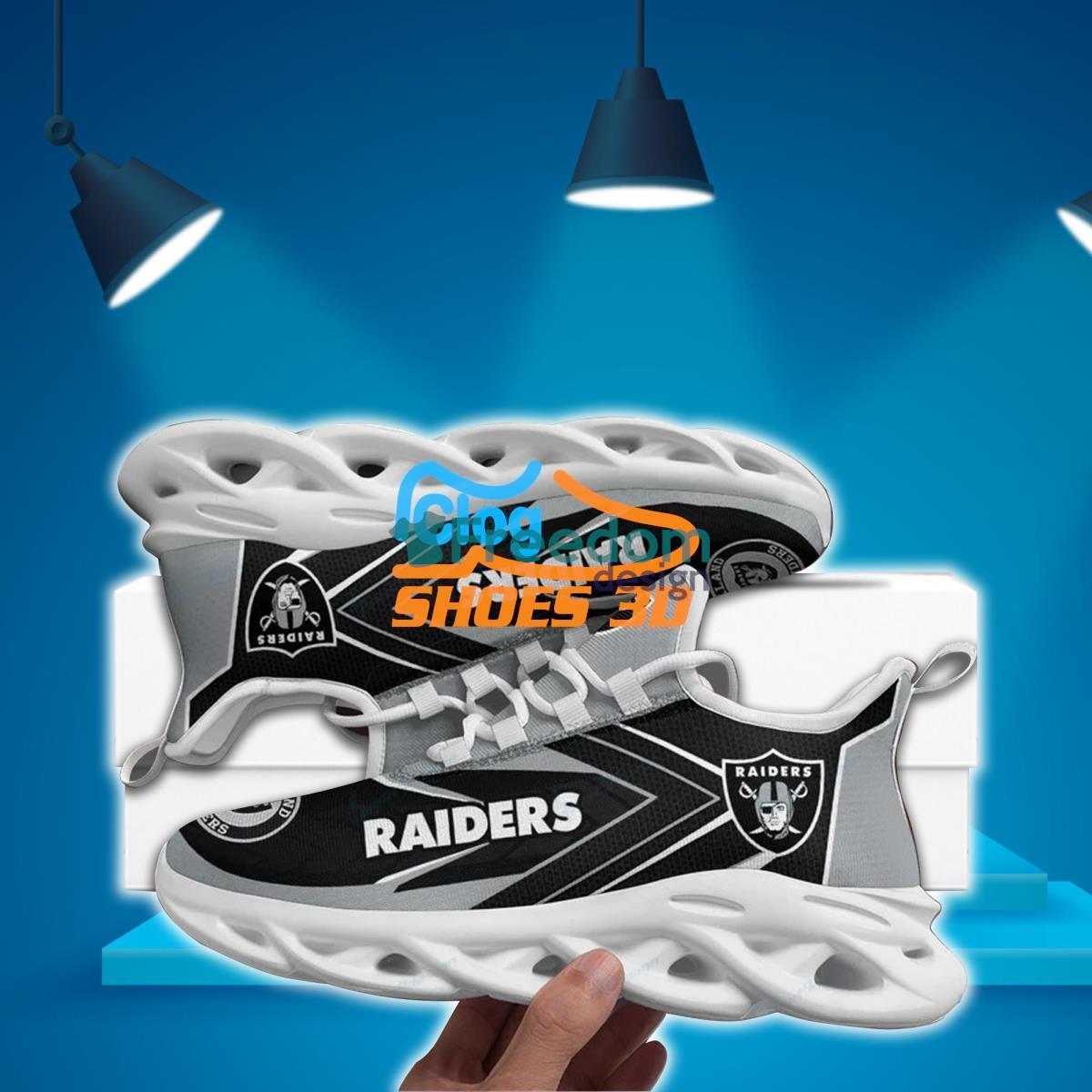 Las Vegas Raiders Max Soul Shoes Trending Sneakers For True Fans Product Photo 2