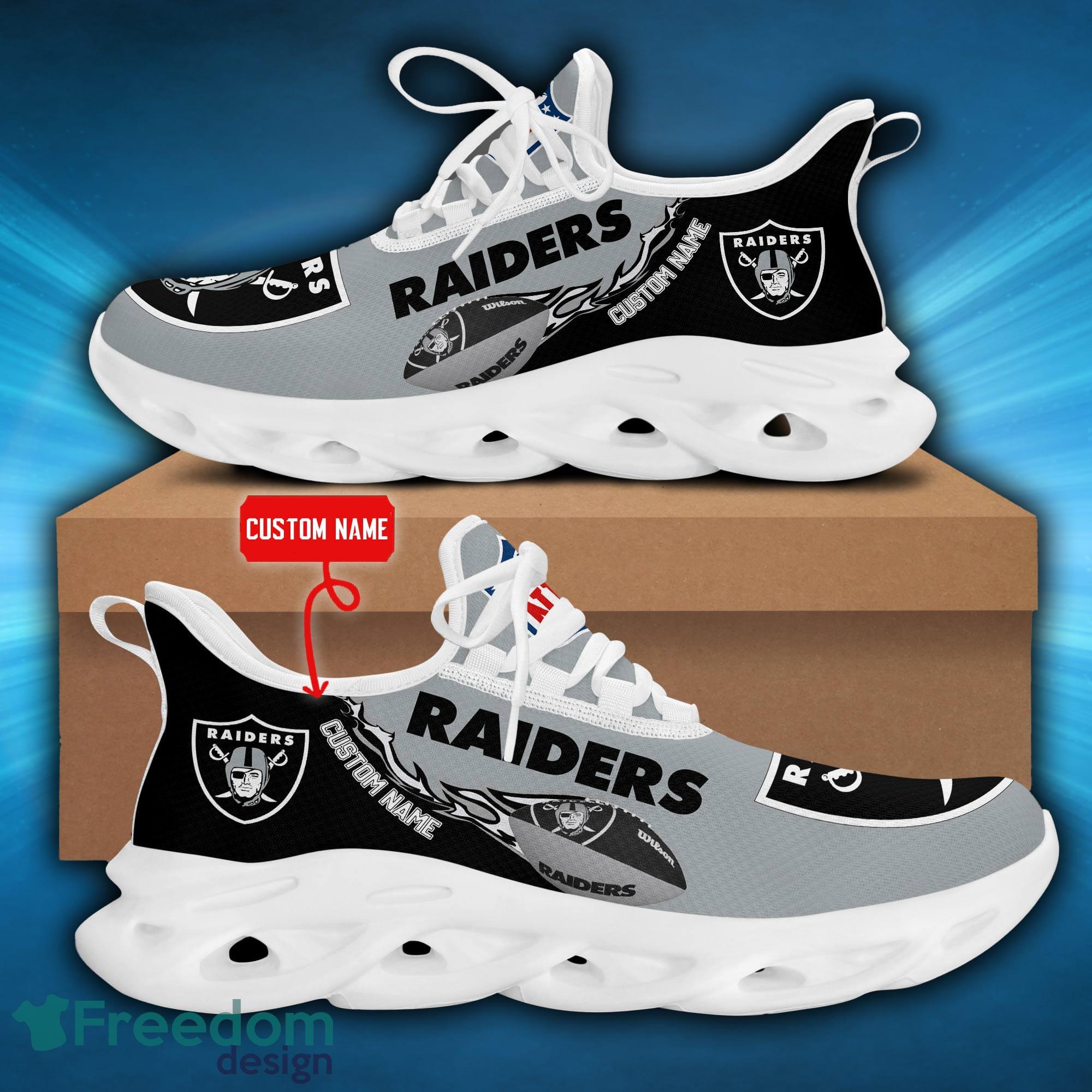 Las Vegas Raiders Air Jordan 11 Custom Name Shoes - Freedomdesign