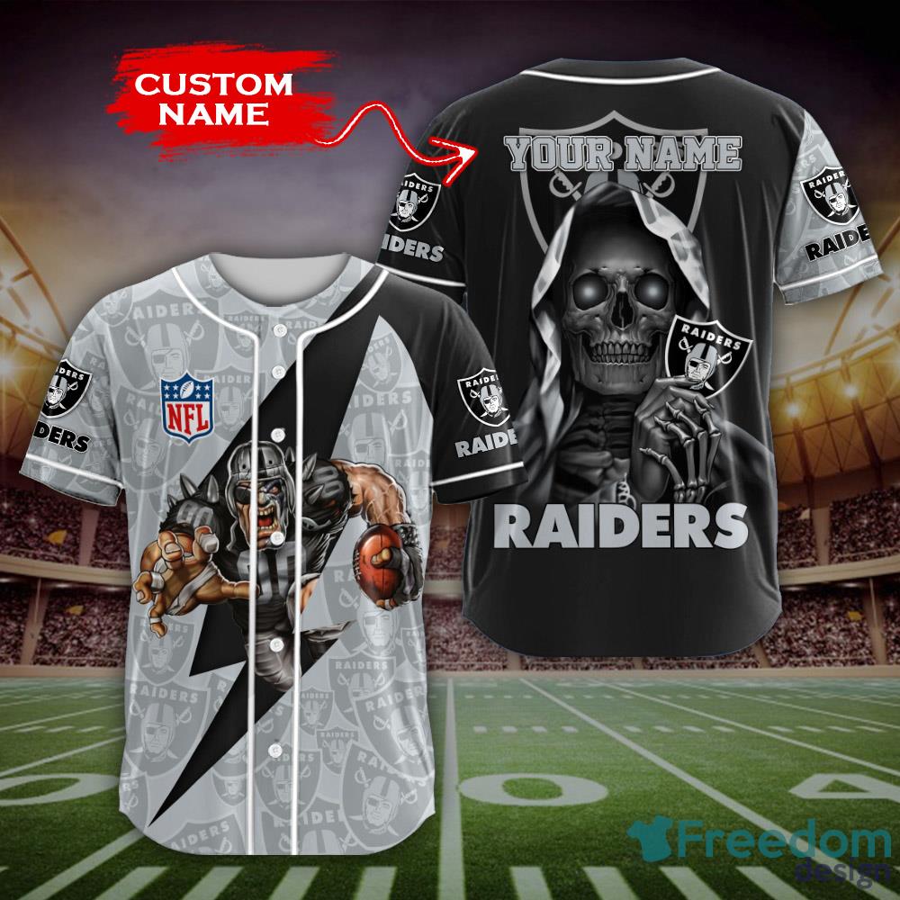 Personalized Las Vegas Raiders Baseball Jersey shirt for fans -Jack sport  shop