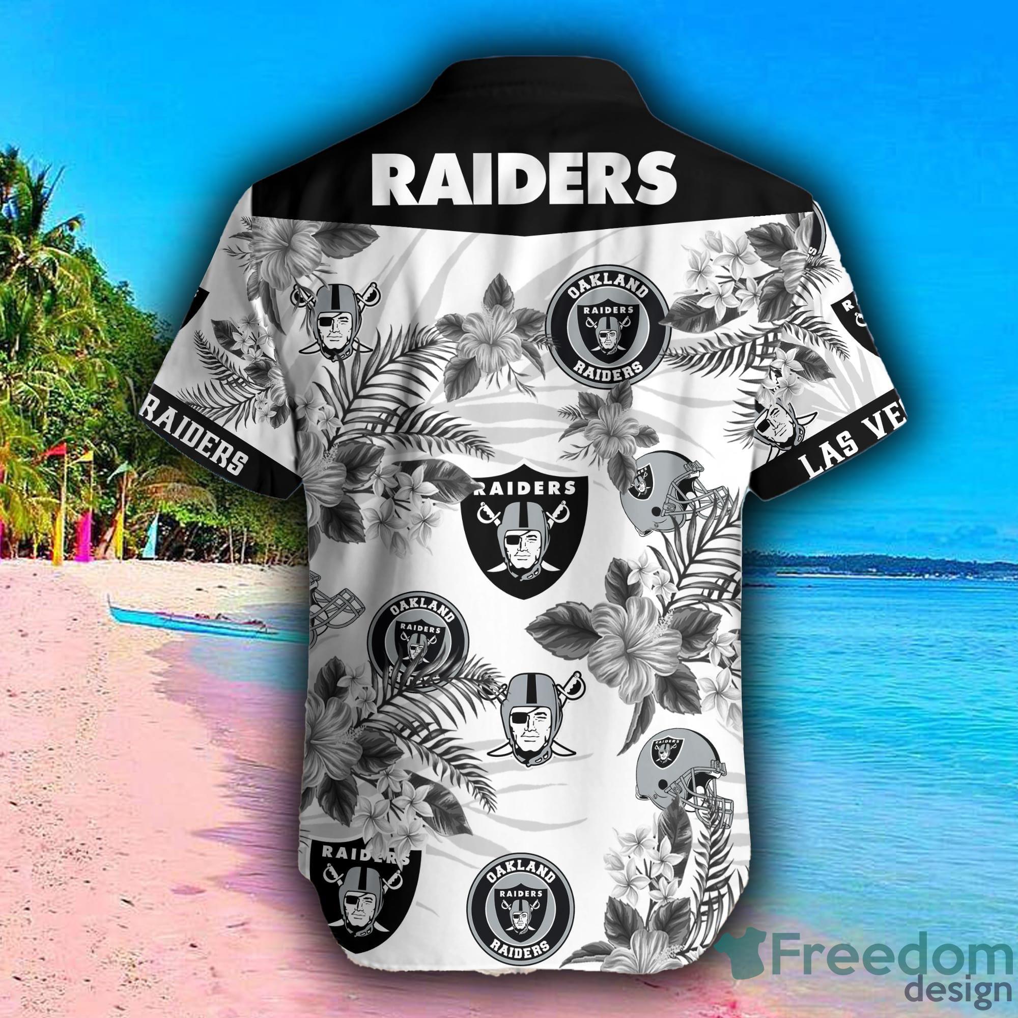 Nfl Las Vegas Raiders Hawaiian Shirt Gift For Beach Holiday