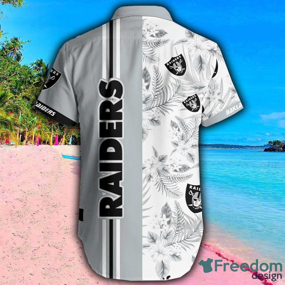 Las Vegas Raiders NFL Style 3 Summer 3D Hawaiian Shirt And Shorts For Men  And Women Gift Fans - Freedomdesign