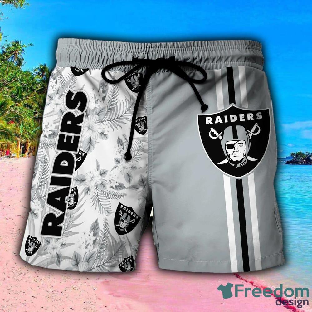 Las Vegas Raiders Cool Summer Hawaiian Shorts Gift For Fans