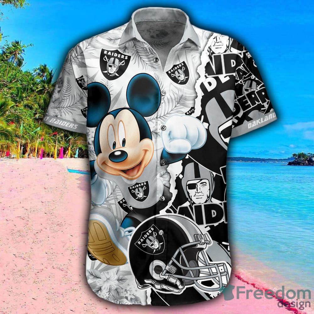 Las Vegas Raiders NFL Gift For Fan Hawaiian Graphic Print Short Sleeve