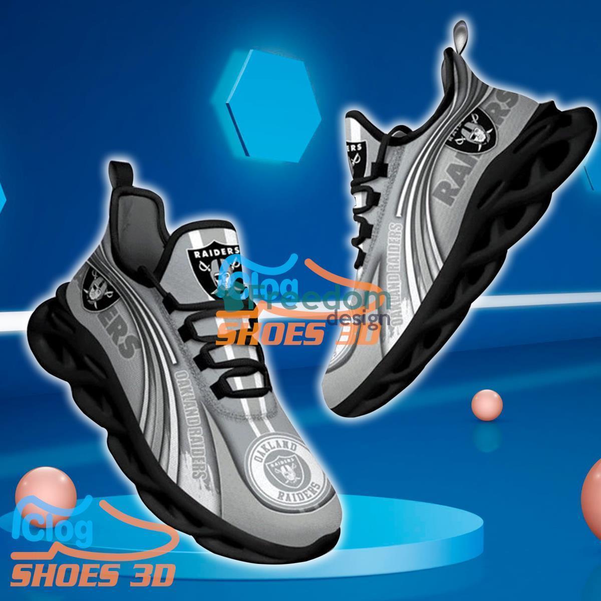 Las Vegas Raiders Team Max Soul Shoes Running Sneakers For Best Fans Product Photo 1