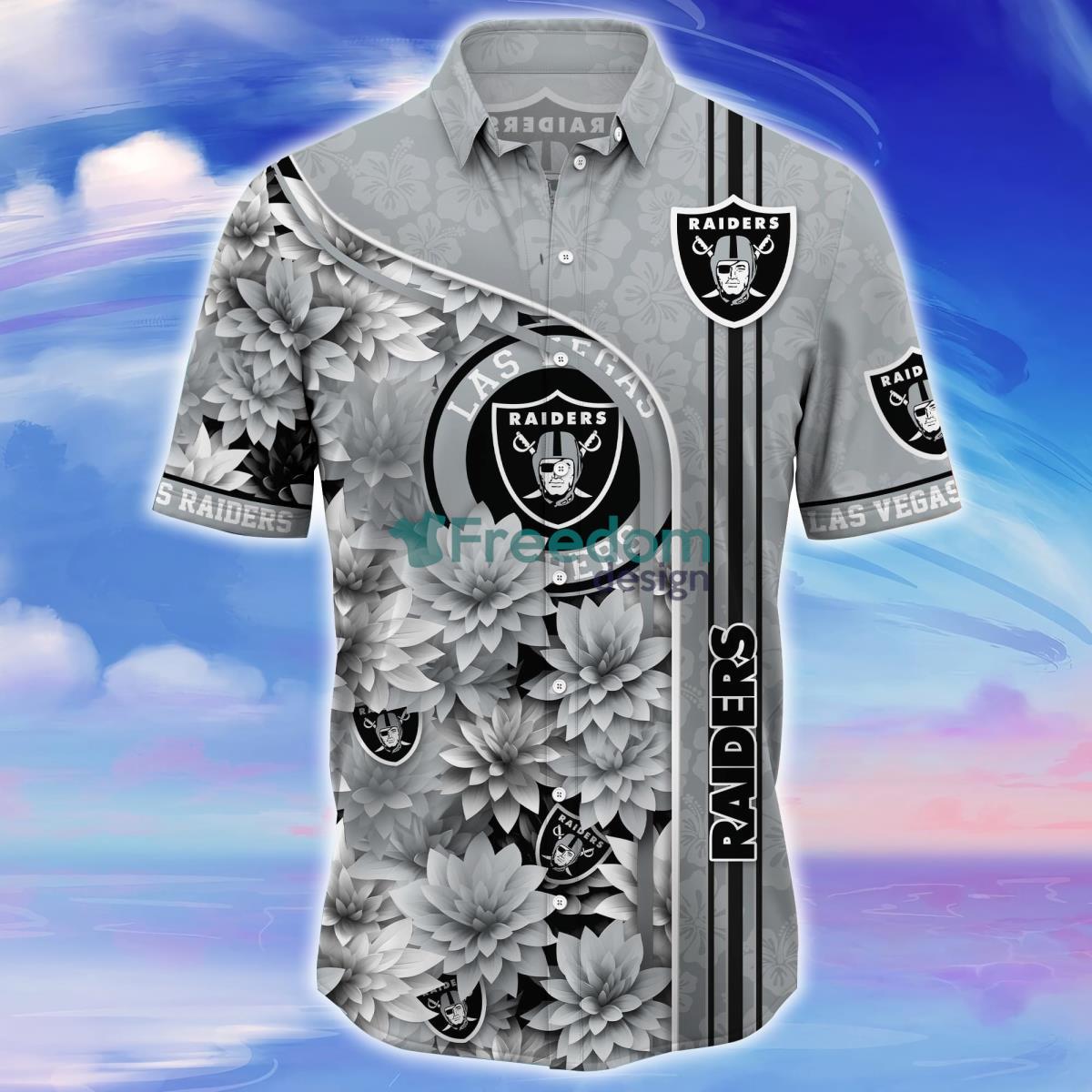 Oakland Raiders NFL 3D All Over Printed Shirt For Sport Fans - Freedomdesign