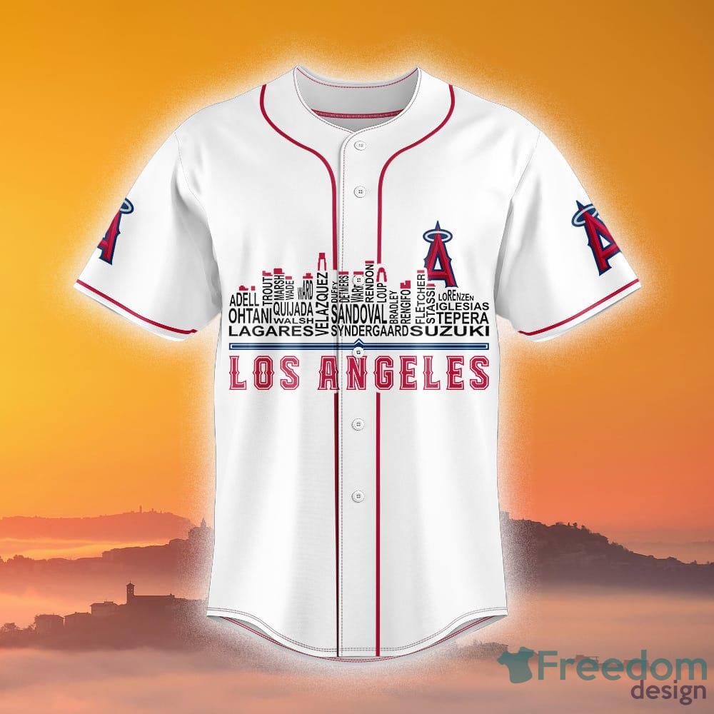 Los Angeles Angels MLB Jersey Shirt Custom Number And Name For Men And  Women Gift Fans - Freedomdesign