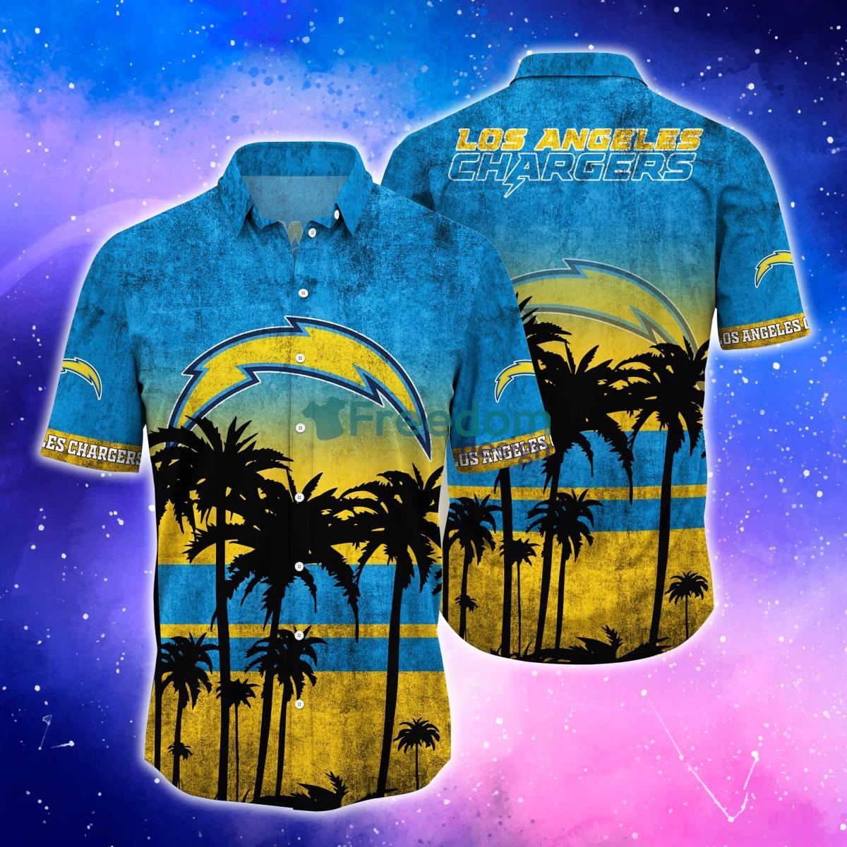 Los Angeles Chargers Trending Hawaiian Shirt And Shorts For Fans Product Photo 1