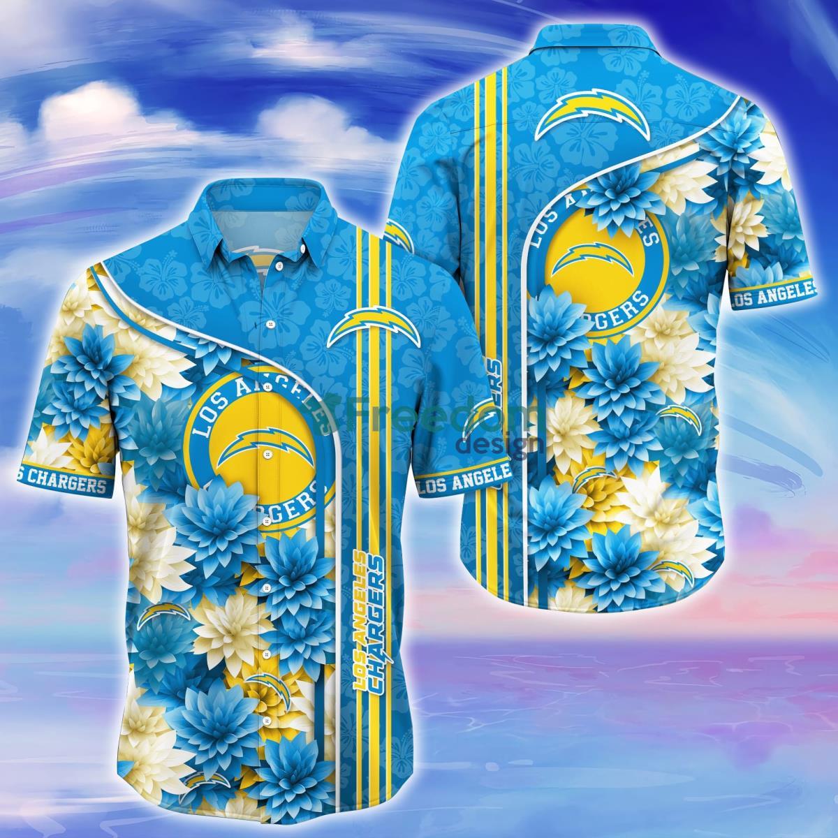 Los Angeles Chargers Trending Hawaiian Shirt For Fans Product Photo 1