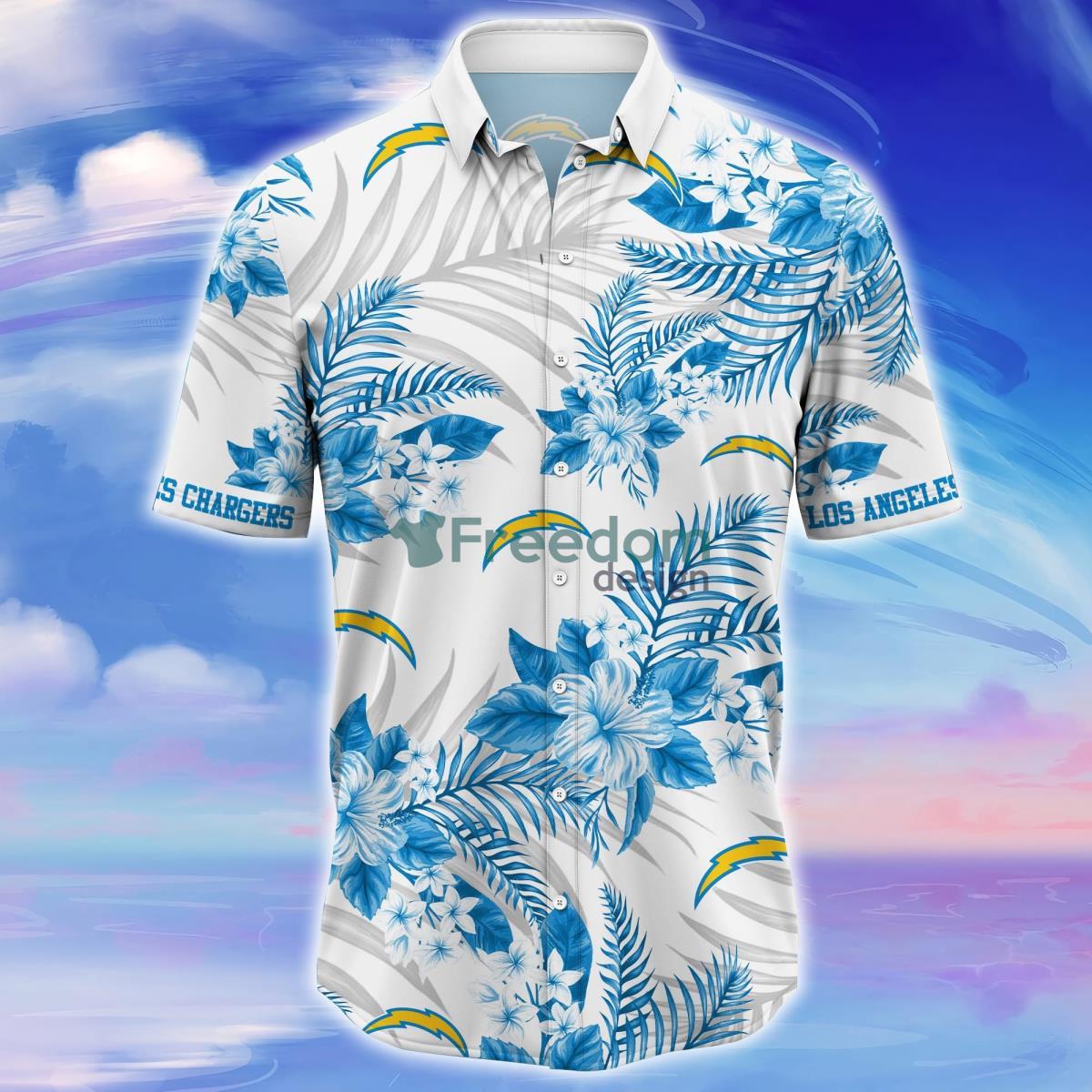 Los Angeles Chargers Trending Hawaiian Shirt For Fans - Freedomdesign