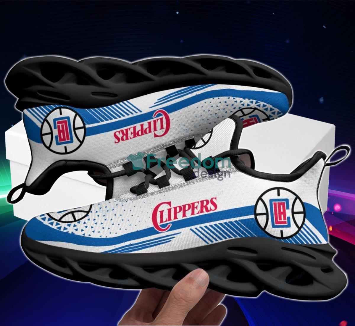 Los Angeles Clippers Max Soul Shoes Trending Sneakers For Fans Product Photo 1