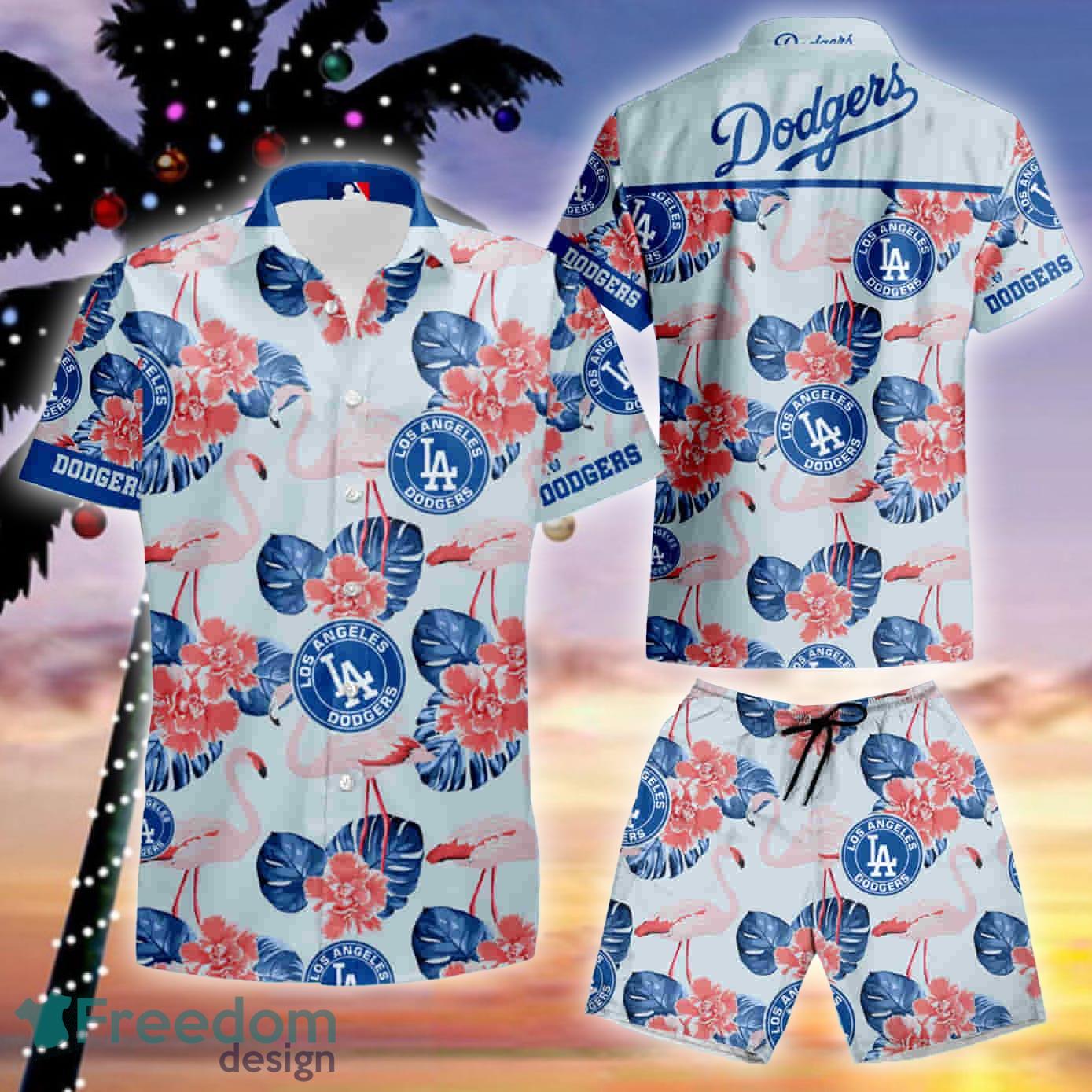 Los Angeles Dodgers Hawaii Hawaiian Shirt And Short Set