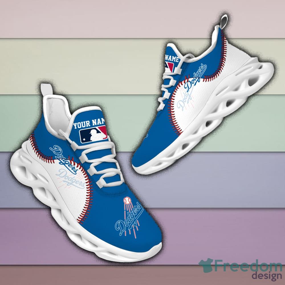 Los Angeles Dodgers Max Soul Snesker Running Shoes - Freedomdesign