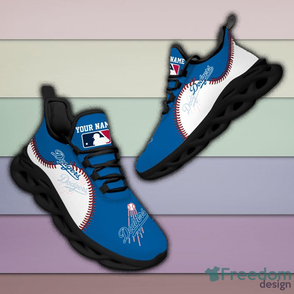 Los Angeles Dodgers Max Soul Snesker Running Shoes - Freedomdesign