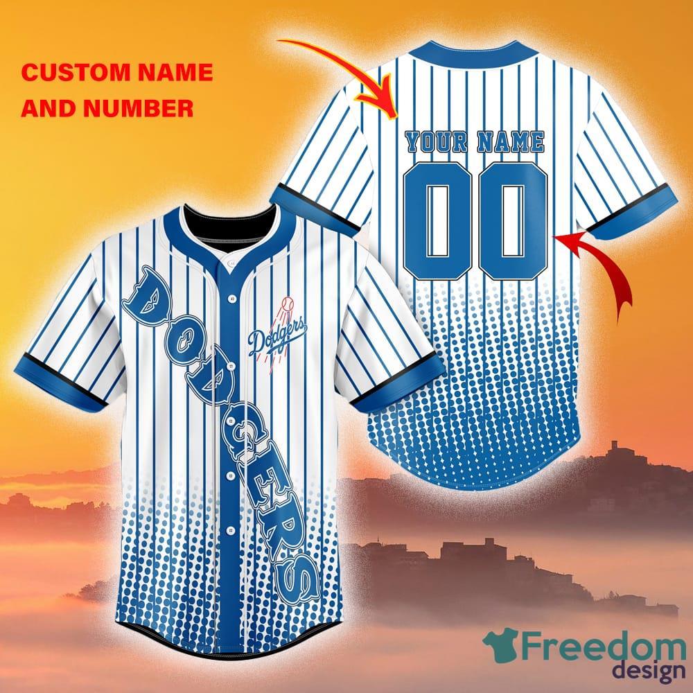Los Angeles Dodgers Mix Jerseys MLB Jersey Shirt Custom Number And