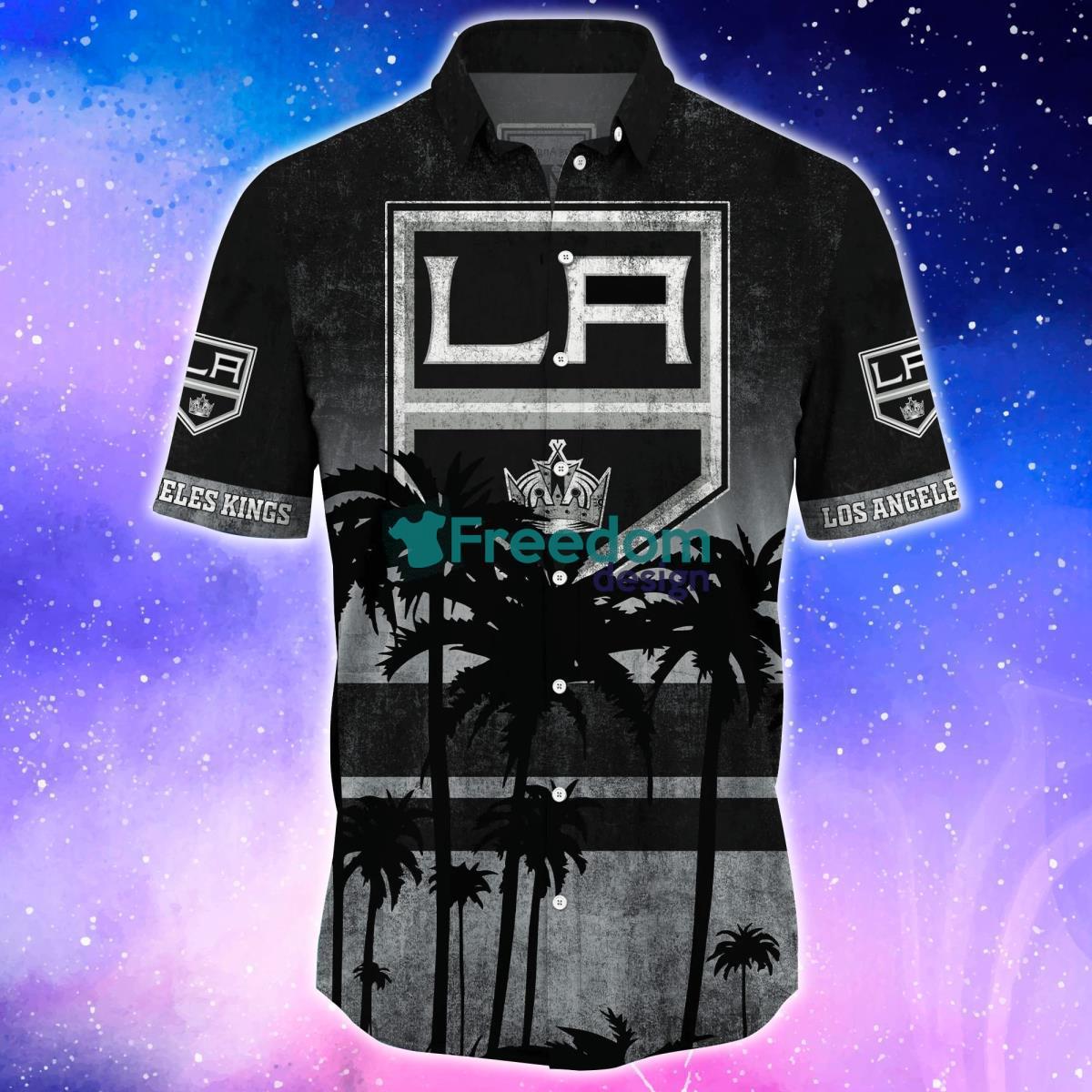 NHL Los Angeles Kings Design Logo 3 Hawaiian Shirt For Men And Women -  Freedomdesign