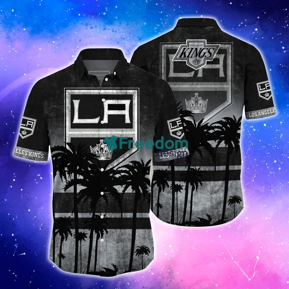 NHL Los Angeles Kings Design Logo 1 Hawaiian Shirt For Men And Women -  Freedomdesign