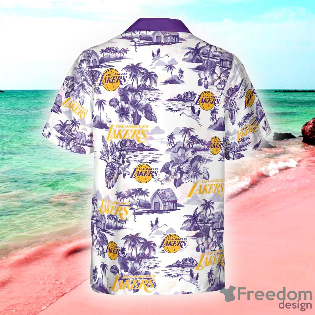 Los Angeles Lakers NBA Playoffs Design 9 Beach Hawaiian Shirt Men