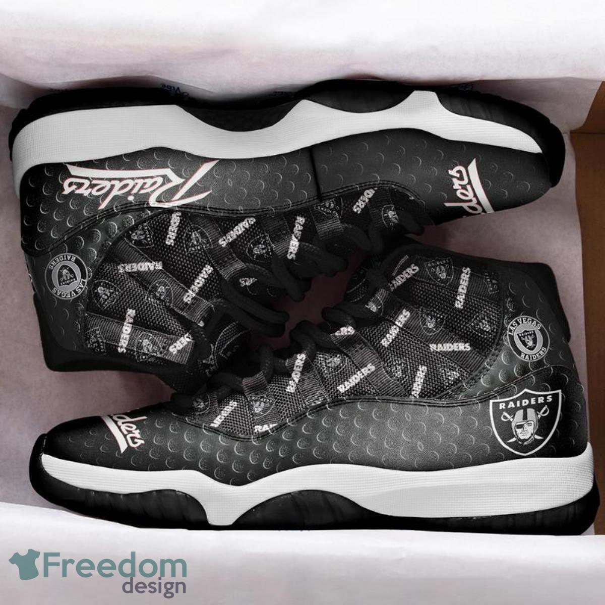 Los Angeles Raiders Football Team Air Jordan 11 Best Sneakers For Real Fans Product Photo 2