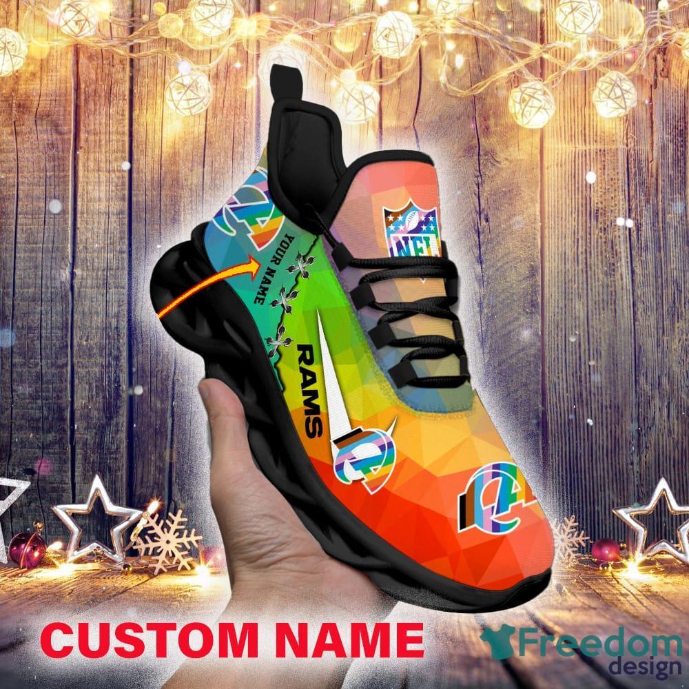 Nfl Cincinnati Bengals Custom Name Max Soul Shoes Chunky Sneakers