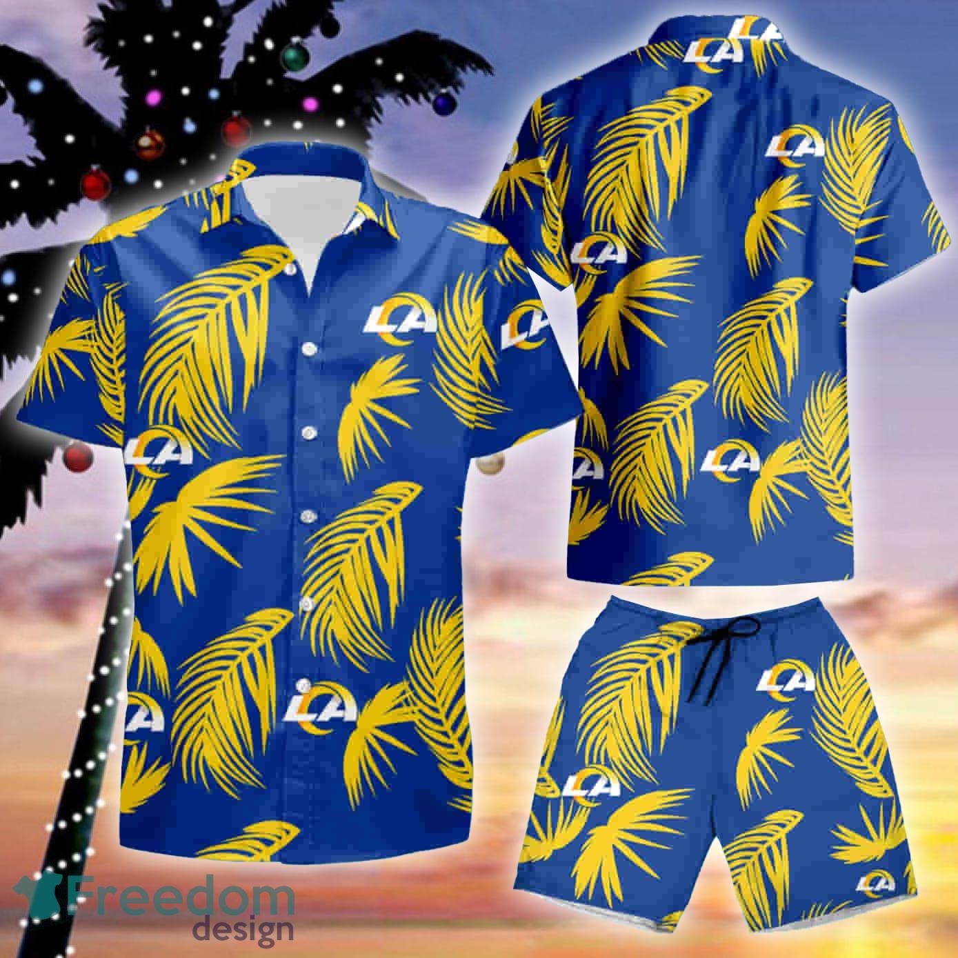 Los Angeles Rams Short Sleeve Hawaiian Shirt - Shirt Low Price